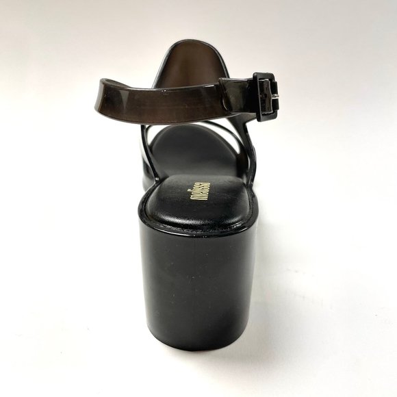 Melissa Black Heeled Sandals - Picture 3 of 7